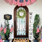 Tall White Welcome Sign - 6ft Rustic Farmhouse Decor - Image 6