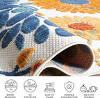 safavieh cabana outdoor runner rug 2'x6', modern cream on a desk or shelf