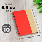 DISCOUNT PROMOS Eco Friendly Spiral Notebooks - Image 5