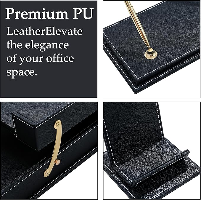 RitPin Desk Set, 11-Piece All-in-One – Executive Desk Accessories & Office - Image 4