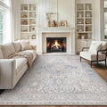 GENIMO 10x14 Area Rugs for Living Room, Machine Washable Non Slip Vintage Retro by GENIMO