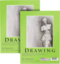 U.S. Art Supply 9" x 12" Premium Drawing Pad, 60 lb by USArtSupply
