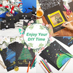 100 Sheets Black Cardstock - Image 6