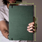 Dingbats* - Wildlife Dotted Extra Large A4 Notebook - PU Leather Hardcover - Image 6