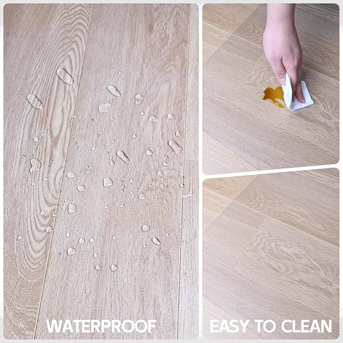 HOMEK Office Chair Mat for Hardwood Floor, 46”x 60” Crystal Clear Hard Floor - Image 4