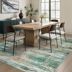 GENIMO Washable Rug-6x9 Area Rugs Lightweight Foldable, Modern Pet Friendly Low - Image 8