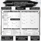 Life & Goal Planner – Undated Daily, Weekly & Monthly Organizer - Image 4