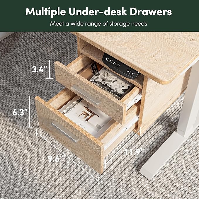 FEZIBO Electric Standing Desk 48 x 24 Inch - Image 5