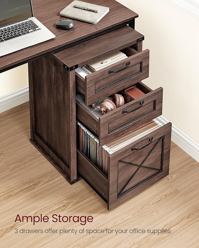 VASAGLE File Cabinet, Filing Cabinet - Image 4