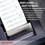 Sharp 12-Digit Print Calculator Desktop Size Adding Machine, Large Easy-to-Read - Image 2