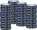 ABRO 36 Pack Blue Painters Tape: 24mm x 55M All Purpose Blue Tape, Temporary