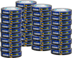 ABRO 36 Pack Blue Painters Tape: 24mm x 55M All Purpose Blue Tape, Temporary