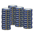ABRO 36 Pack Blue Painters Tape: 24mm x 55M All Purpose Blue Tape, Temporary by ABRO