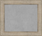Amanti Art Silver Framed Magnetic Board 26x30 Medium Vision Board by AmantiArt