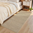 garveehome 2x6 runner rug for hallway modern solid on a desk or shelf