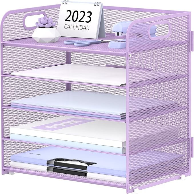 Supeasy 5 Trays Paper Organizer Letter Tray by SUPEASY