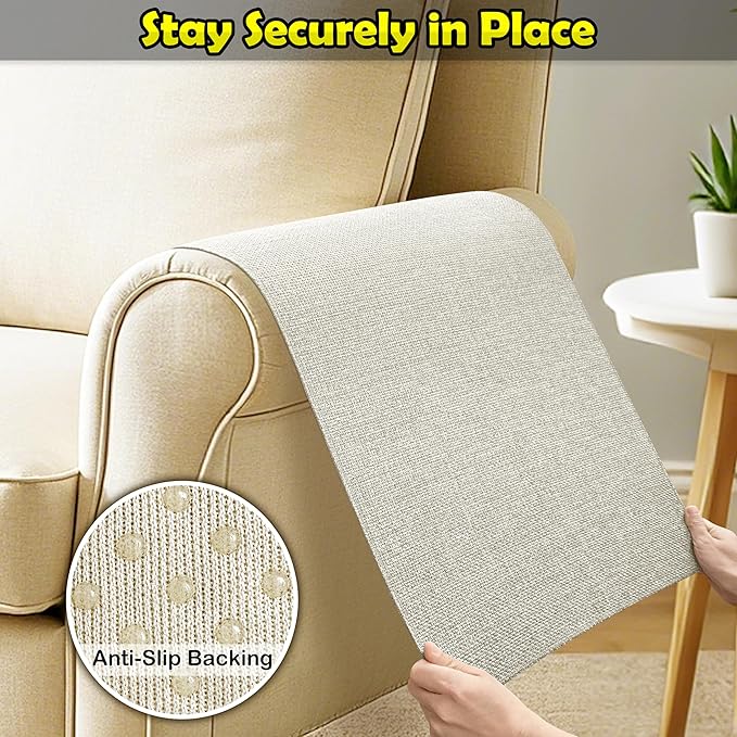 Couch Arm Covers, Waterproof Armrest Cover - Image 5