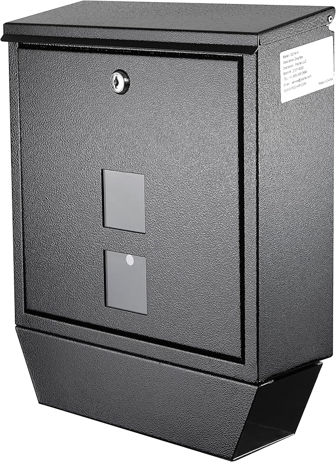 POCHAR Wall Mount Mailbox with Lock - Image 9