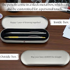 ELMA VADA STUDIO Custom Engraved Mechanical Pencil Set – Personalized 0.7mm & - Image 7