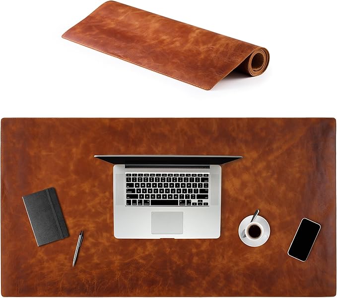 Node Leather Desk Mat by NodeLeather