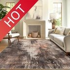 GENIMO Washable Area Rugs for Living Room, 10x14 Vintage Non Slip Rugs - Image 9
