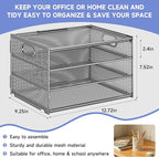 Subekyu Paper Letter Tray Organizer - Image 2