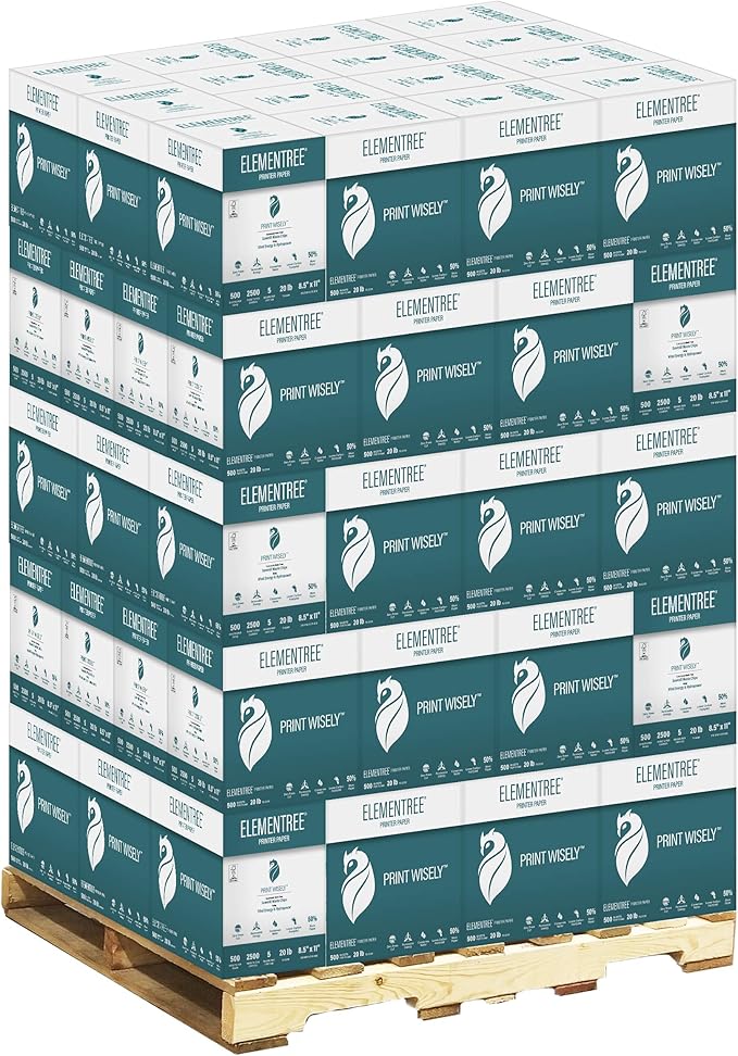 Elementree Sustainable Printer Paper 8.5" x 11" by Elementree