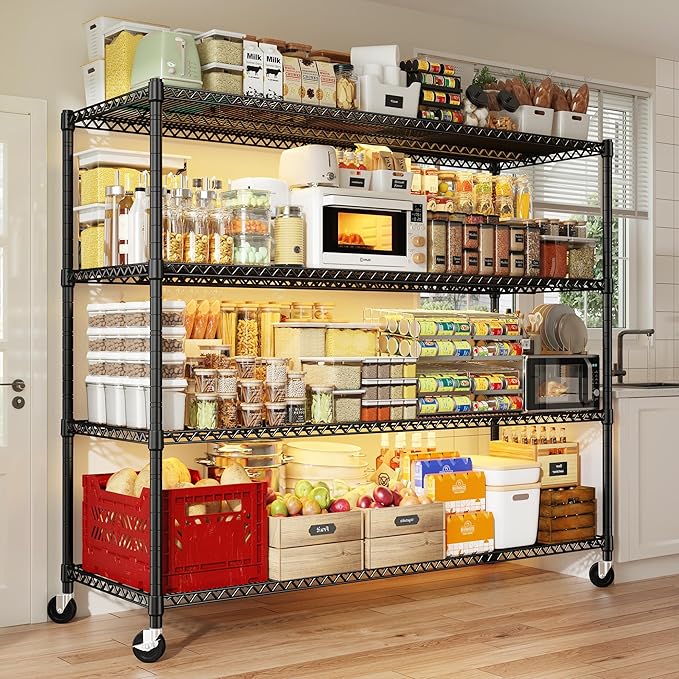 REIBII 60''W Storage Shelves 2399LBS Metal Shelving Unit - Image 2