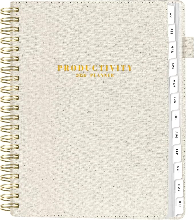SUNEE 2026 Planner 8.5" x 11" – Dated Productivity Planner by SUNEE