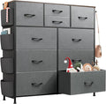 WLIVE Dresser for Bedroom with 10 Drawers, Fabric Dresser Chest of Drawers with by WLIVE