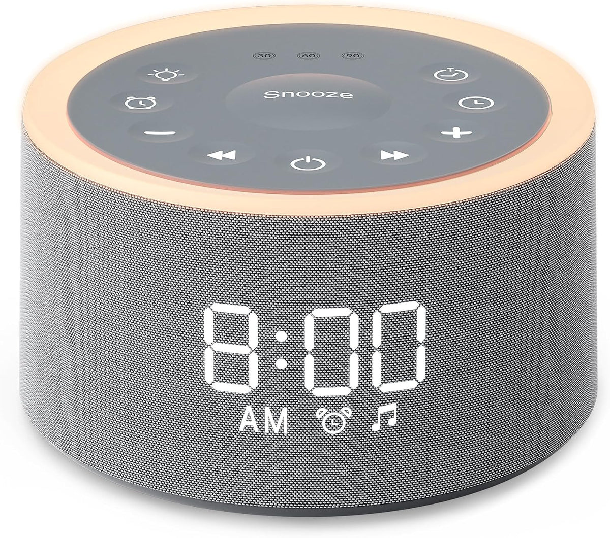 dreamegg d1+ sound machine alarm clock, 29 soothing, main product view