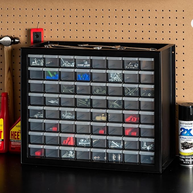 IRIS USA Bead Organizer Drawers, Screw Tool Electronics Hardware Nuts and Bolts - Image 2