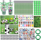 LiYiQ 247 Pcs Soccer Party Supplies Return Gifts