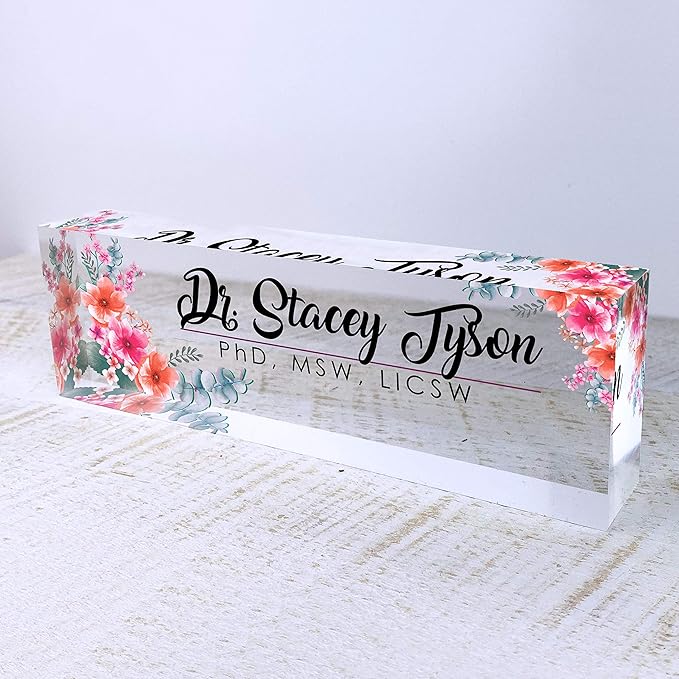 Artblox Office Desk Name Plate Personalized | Custom Name Plates - Image 5