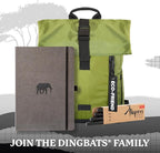Dingbats* - Wildlife Dotted Extra Large A4 Notebook - PU Leather Hardcover - Image 6