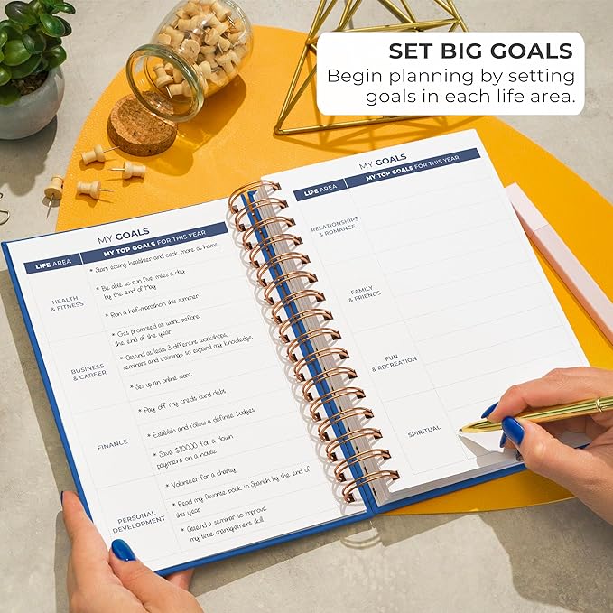 Clever Fox Planner 2nd Edition Spiral – Colorful Weekly & Monthly Goal Planner - Image 5
