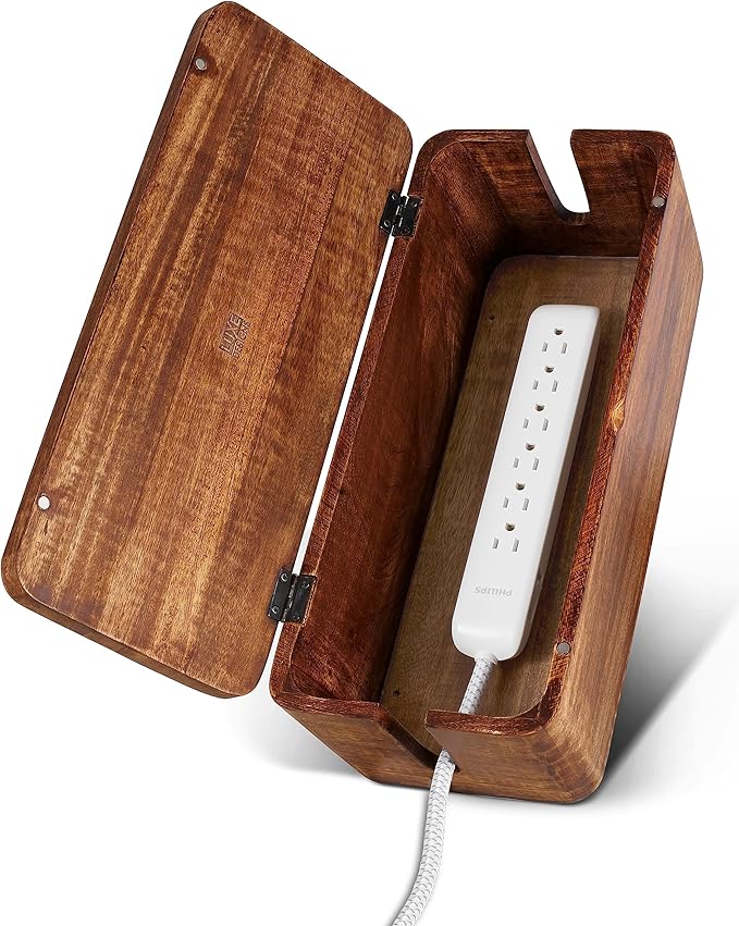 Large Cable Management Box by LuxeDesigns