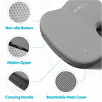 FORTEM Seat Cushion, Office Chair Cushion, Lumbar Support Pillow - Image 4