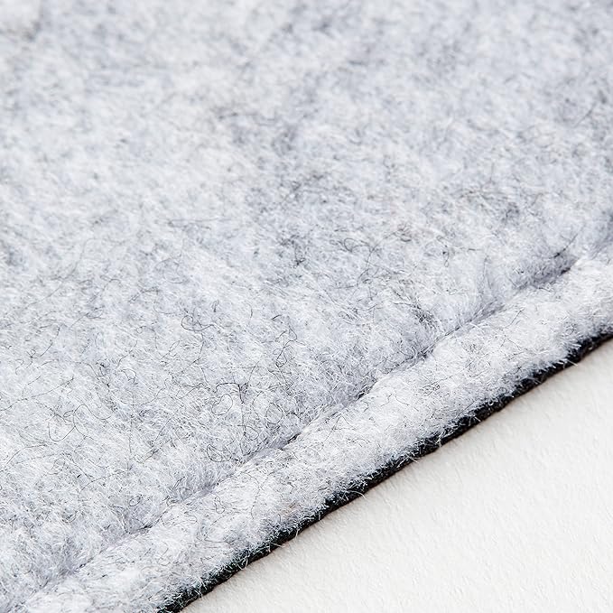 Wolvende Premium Felt Desk Mat | Medium 12" x 36" | Multifunctional Desk Pad - Image 5