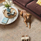 GENIMO 9x12 Area Rugs for Living Room, Machine Washable Non Slip Vintage Rugs - Image 3