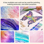 PHOSYNDYE 72 Color 1.0mm Big Hit Glitter Gel Pens - Image 8