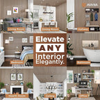 Avana Modern Acoustic Wood Wall Panels – 47.2 X 12.6 Inch White Oak Acoustic - Image 3