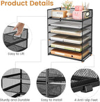 Subekyu 6 Tier Paper File Tray Organizer - Image 5