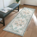 GENIMO 2x6 Runner Rugs for Hallway, Machine Washable Non Slip Vintage Rugs by GENIMO