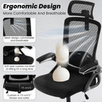 fizzin office chair mesh computer chairs with adjustable, package contents
