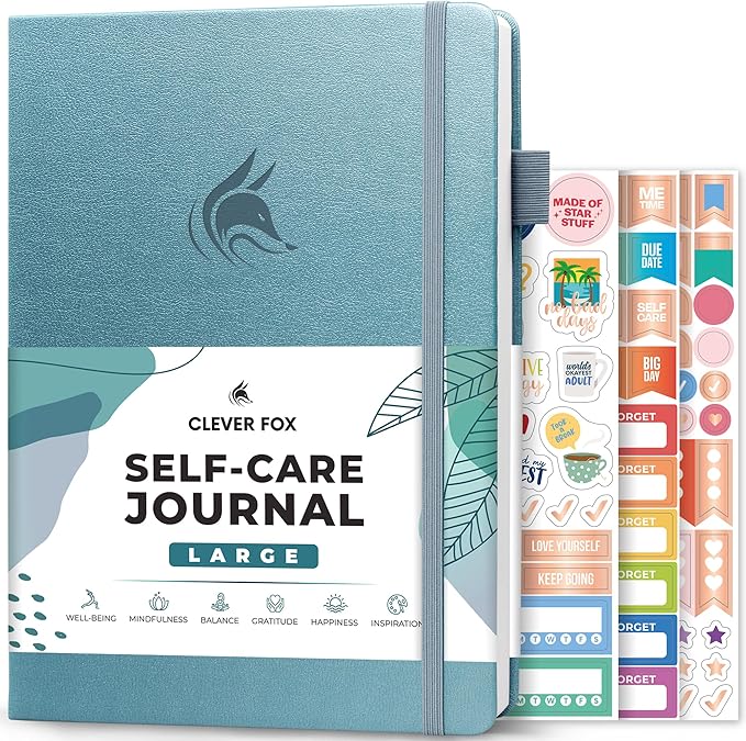 Clever Fox Self-Care Journal – Wellness & Daily Reflection Notebook – Mental by CleverFox