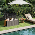 PATIOEASY Outdoor Storage Box 150GAL Waterproof Resin Deck Box, UV-Resistant - Image 3