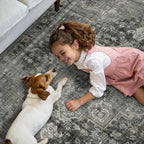 GENIMO 2x7 Runner Rugs for Hallway, Machine Washable Non Slip Vintage Rugs - Image 3