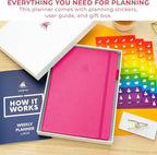Clever Fox Planner Large – Undated Weekly & Monthly Planner - Image 3