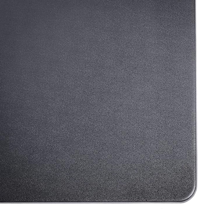 Black Leatherette 30" x 12.5" Keyboard/Mouse Desk Mat - Image 10